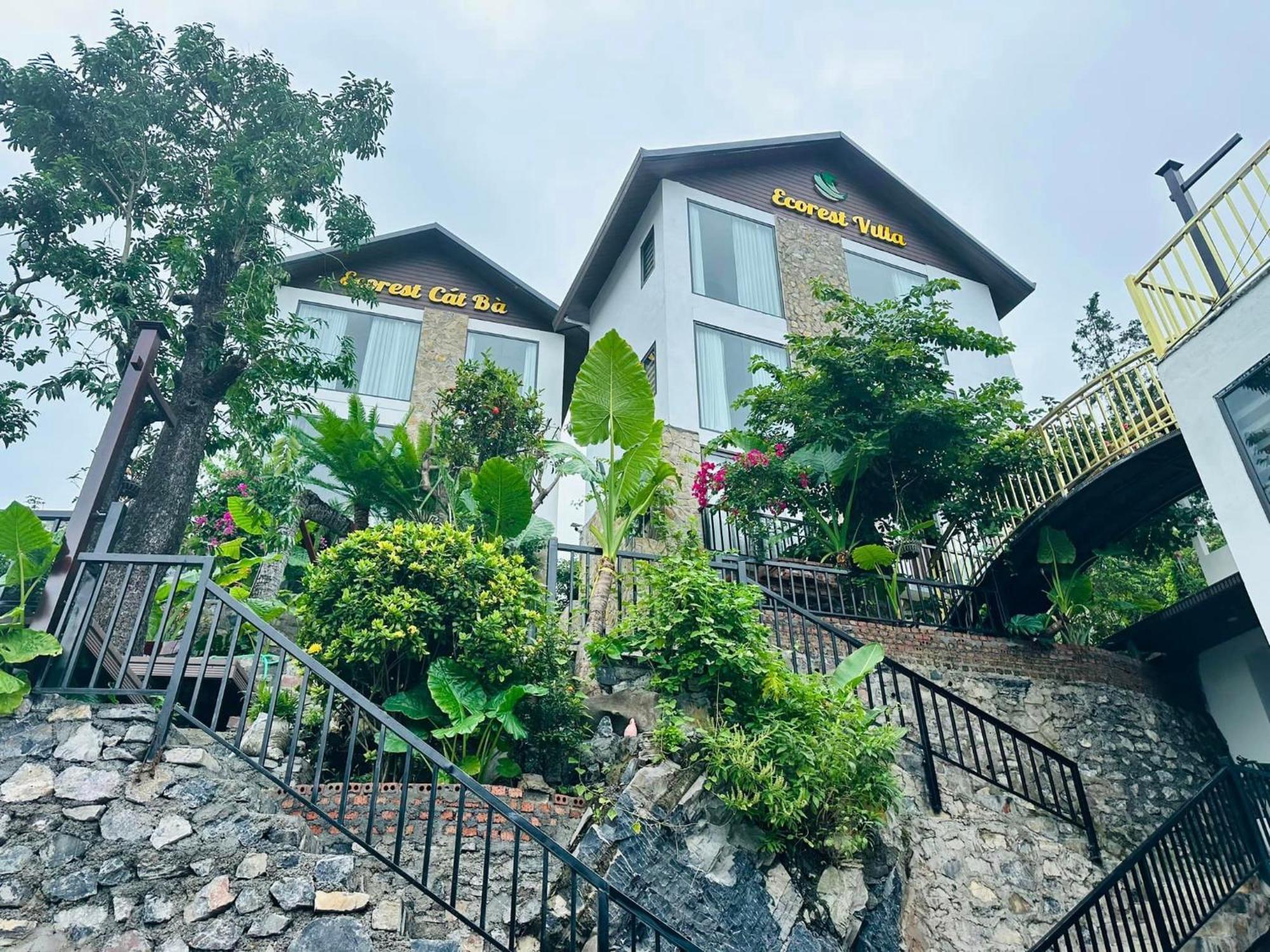 Ecorest Villa Cat Ba Chan Chau Экстерьер фото