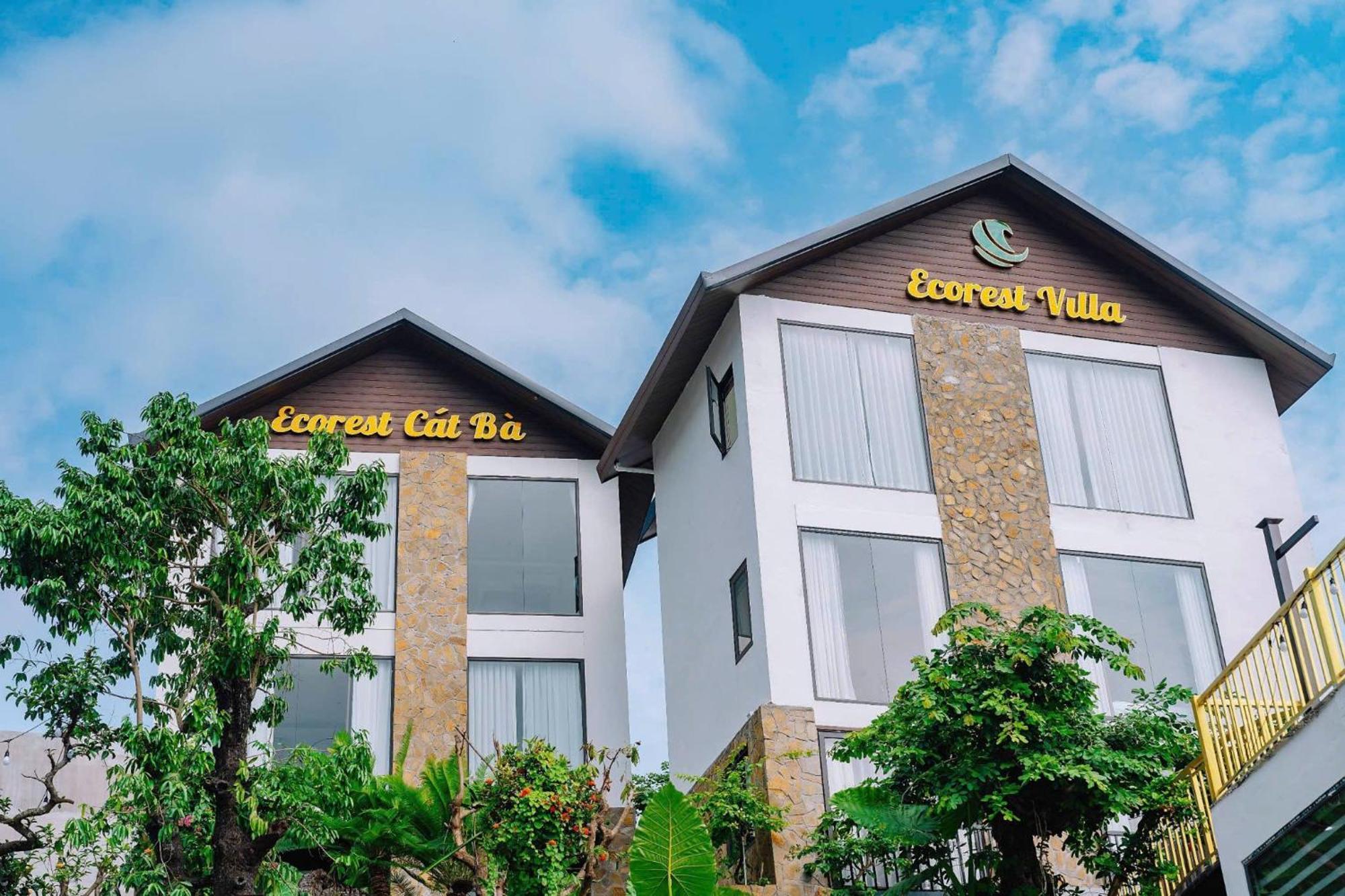 Ecorest Villa Cat Ba Chan Chau Экстерьер фото
