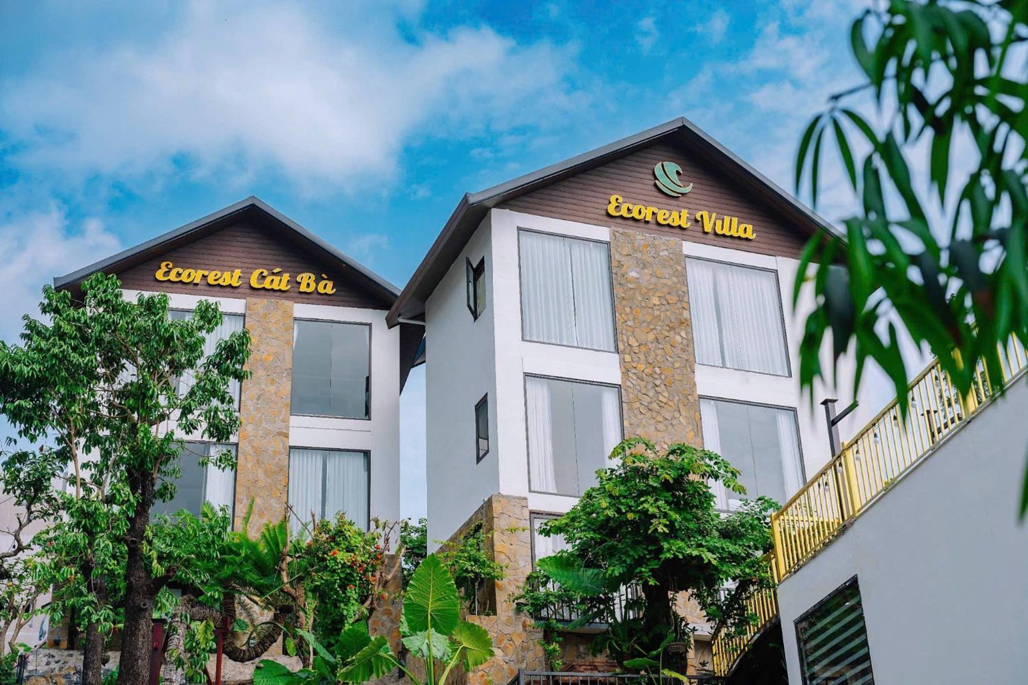 Ecorest Villa Cat Ba Chan Chau Экстерьер фото