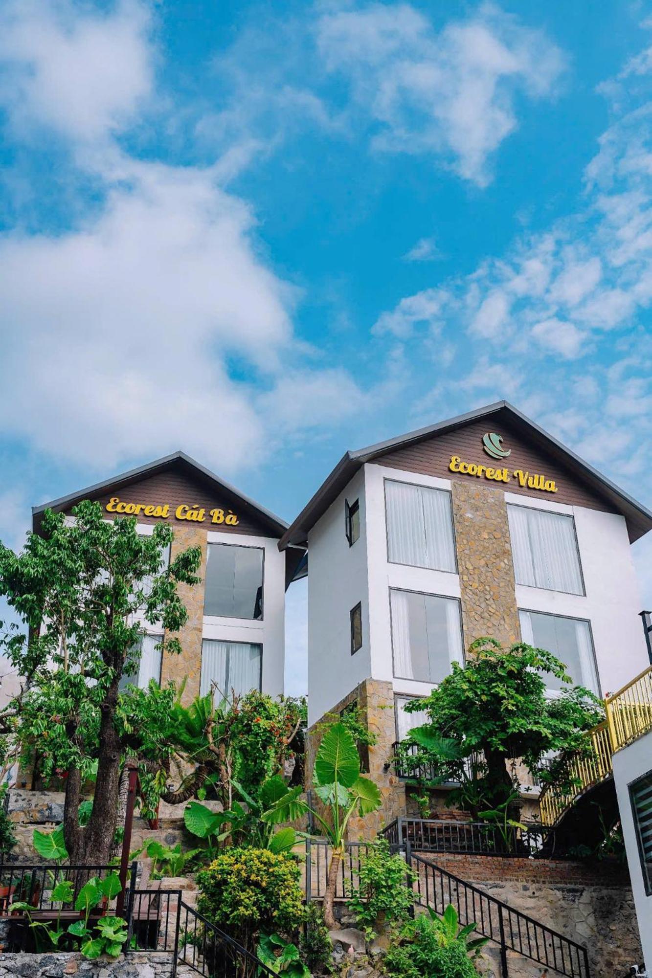 Ecorest Villa Cat Ba Chan Chau Экстерьер фото