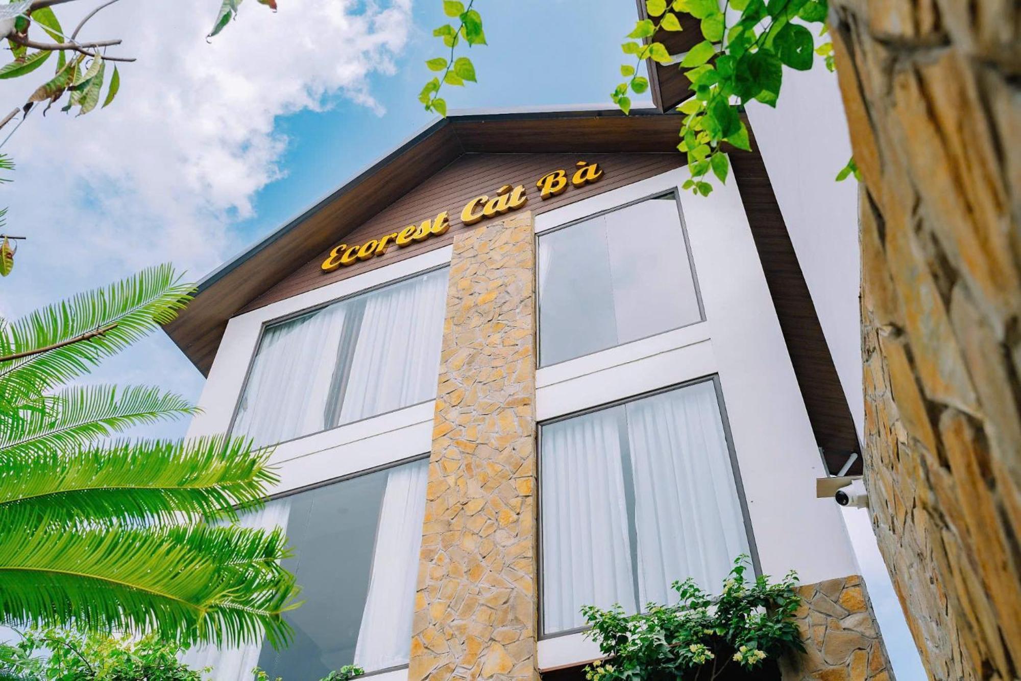 Ecorest Villa Cat Ba Chan Chau Экстерьер фото